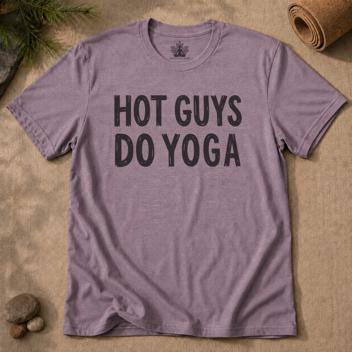 Hot Guys Do Yoga Tee