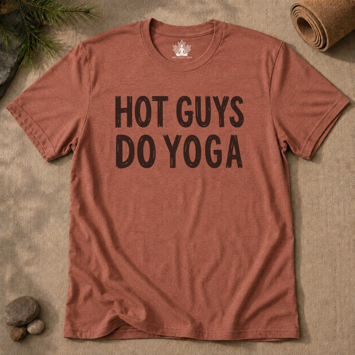 Hot Guys Do Yoga Tee