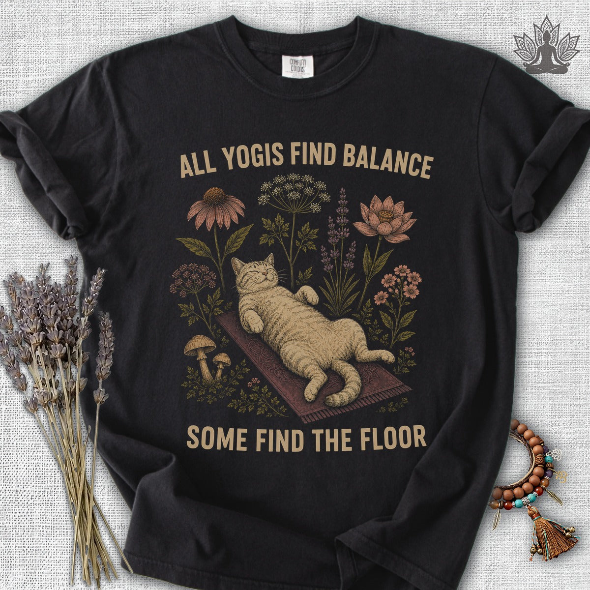 Some Yogis Find Balance Comfort Colors® Tee