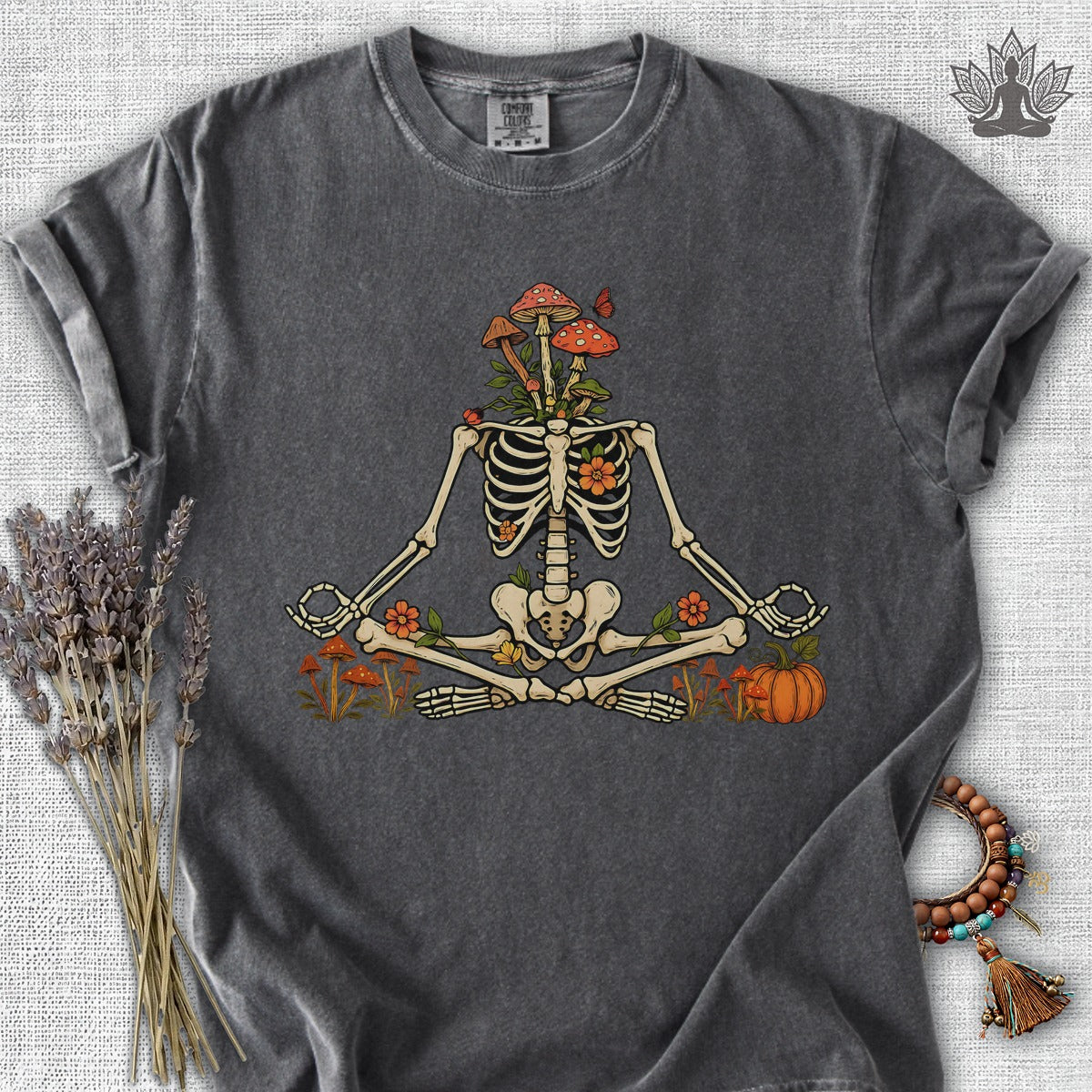 Skeleton Meditation Comfort Colors® Tee