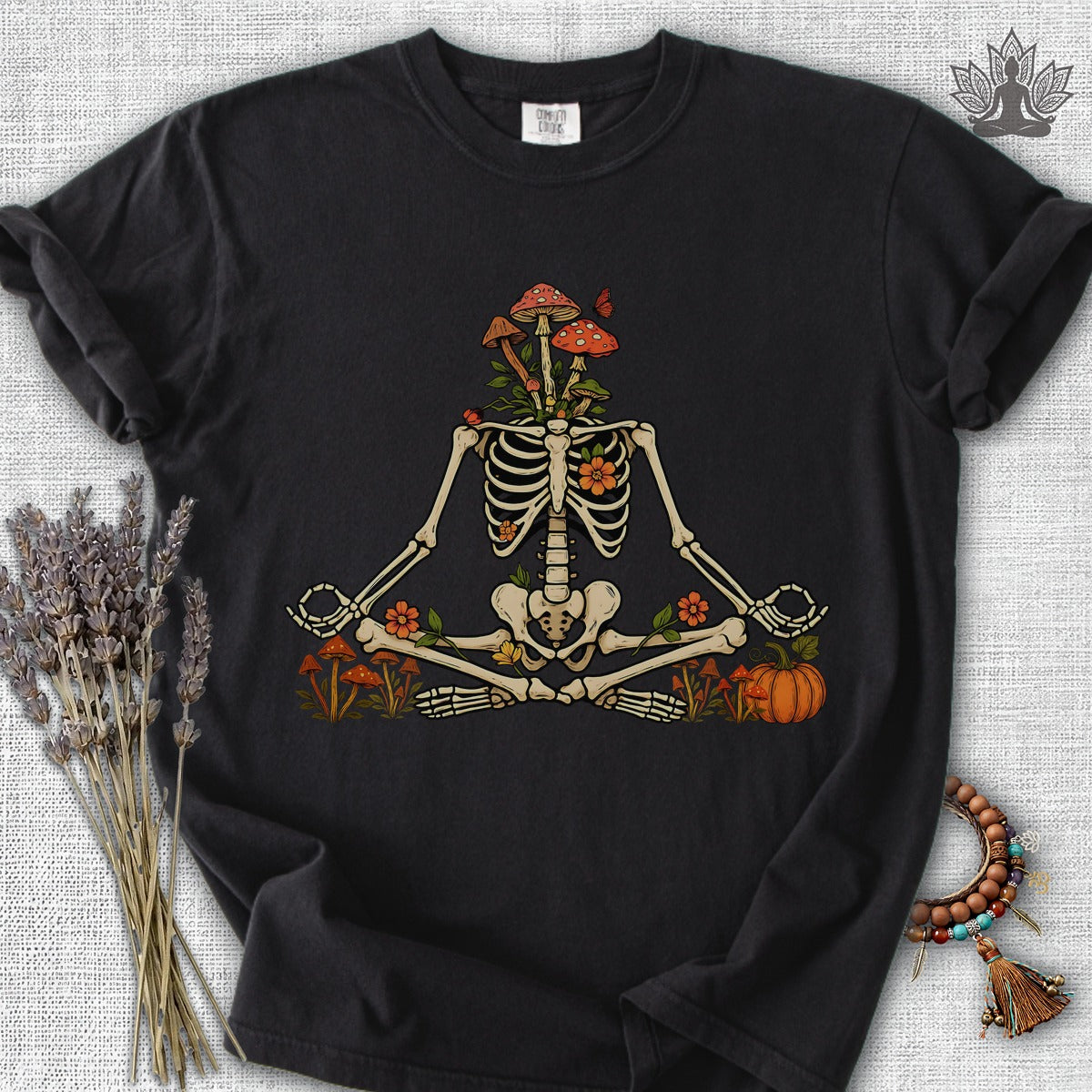 Skeleton Meditation Comfort Colors® Tee
