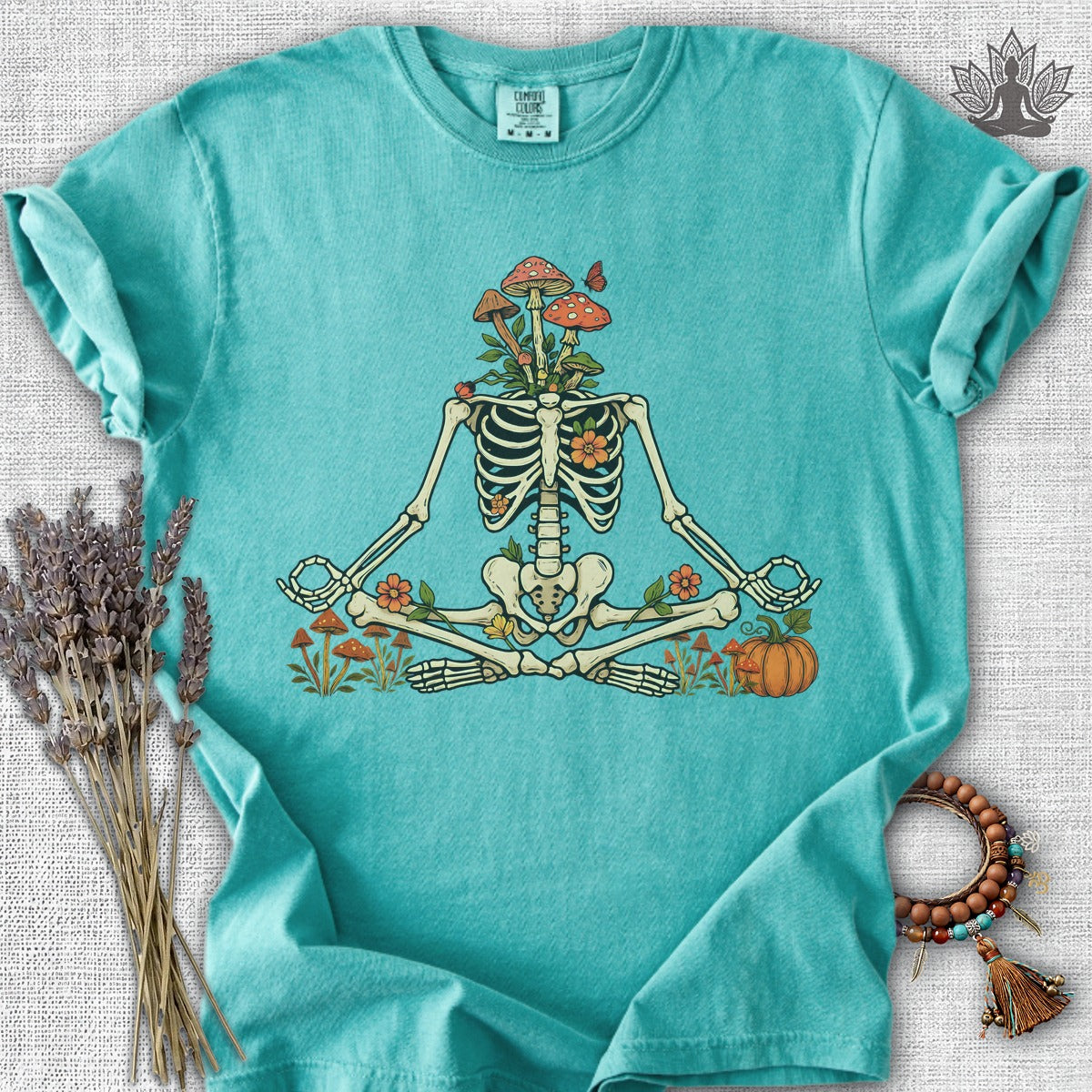 Skeleton Meditation Comfort Colors® Tee
