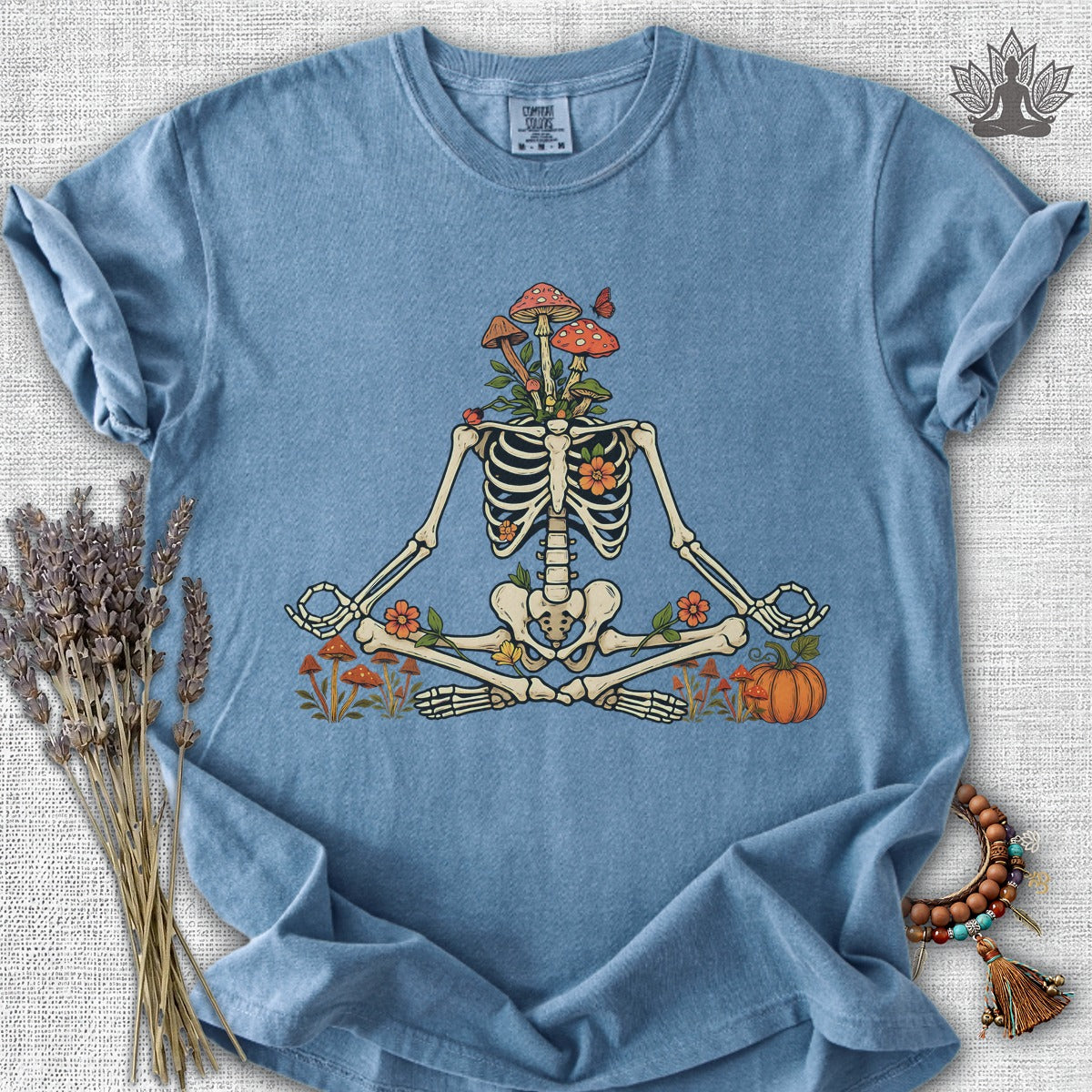 Skeleton Meditation Comfort Colors® Tee