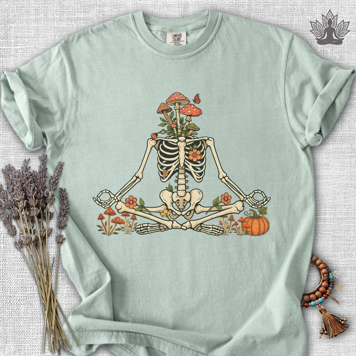 Skeleton Meditation Comfort Colors® Tee