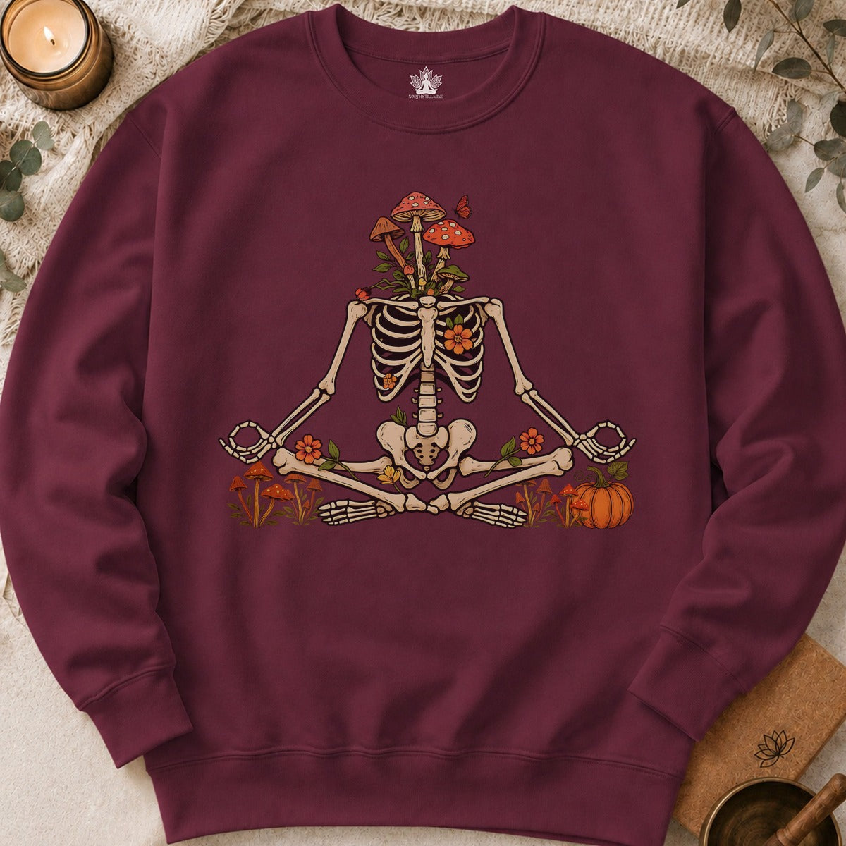 Skeleton Meditation Sweatshirt