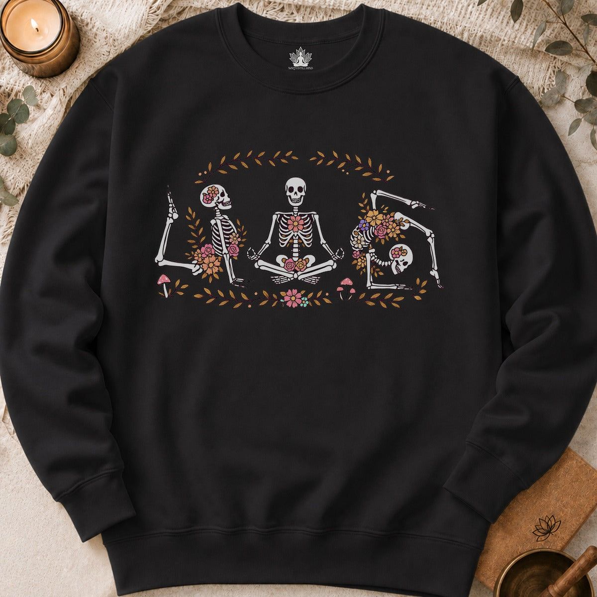 Floral Skeletons Sweatshirt