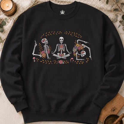 Floral Skeletons Sweatshirt