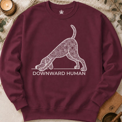 Downward Human Sweatshirt