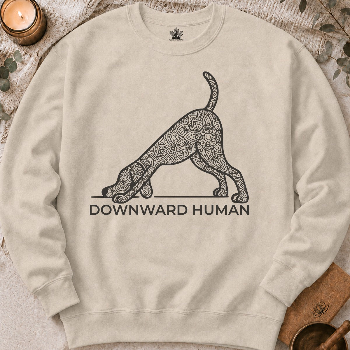 Downward Human Sweatshirt
