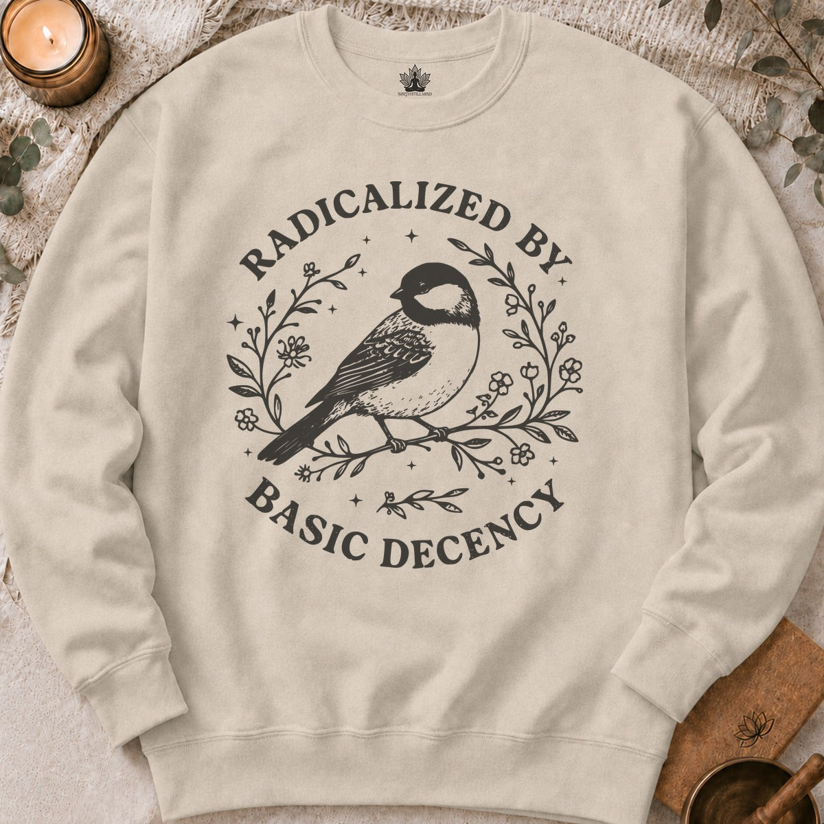 Radicalized By Basic Decency Sweatshirt