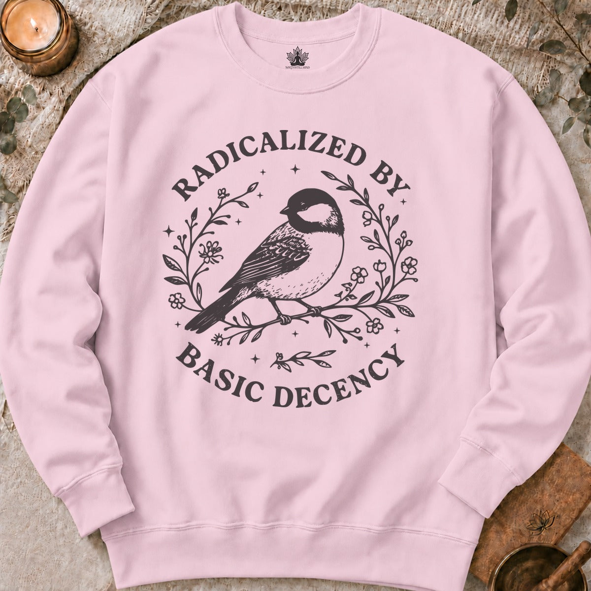 Radicalized By Basic Decency Sweatshirt