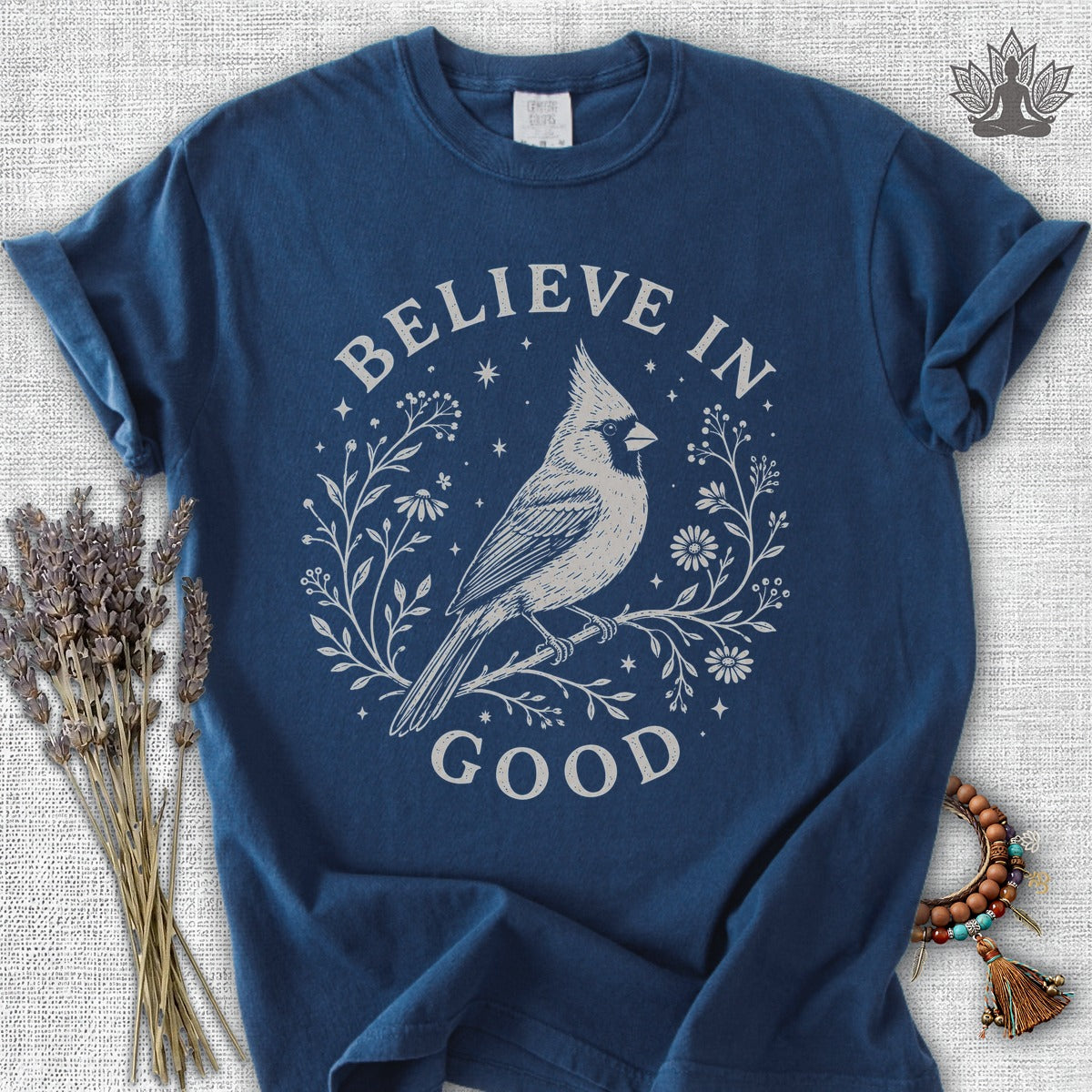 Believe In Good Cardinal Bird Comfort Colors® Tee