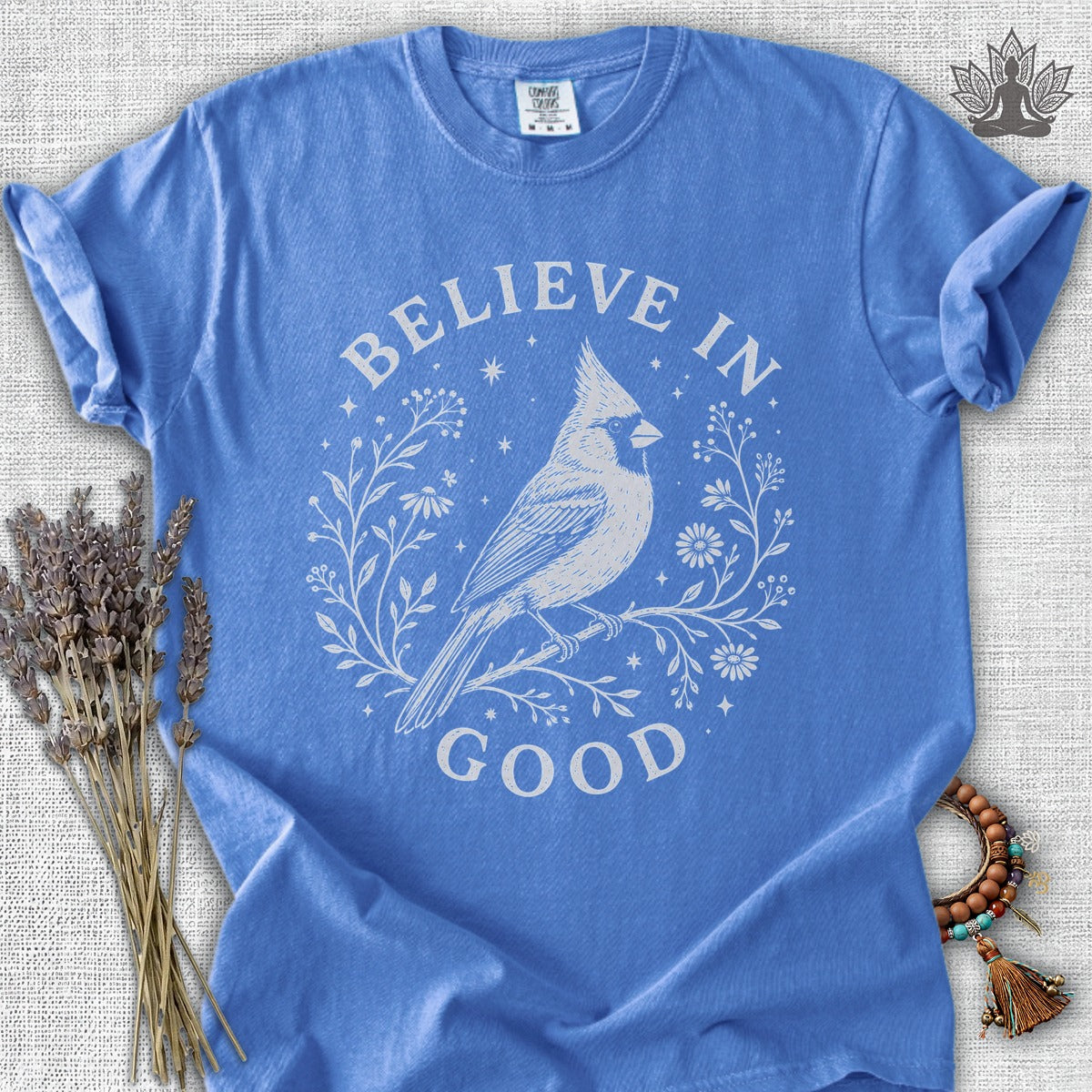 Believe In Good Cardinal Bird Comfort Colors® Tee