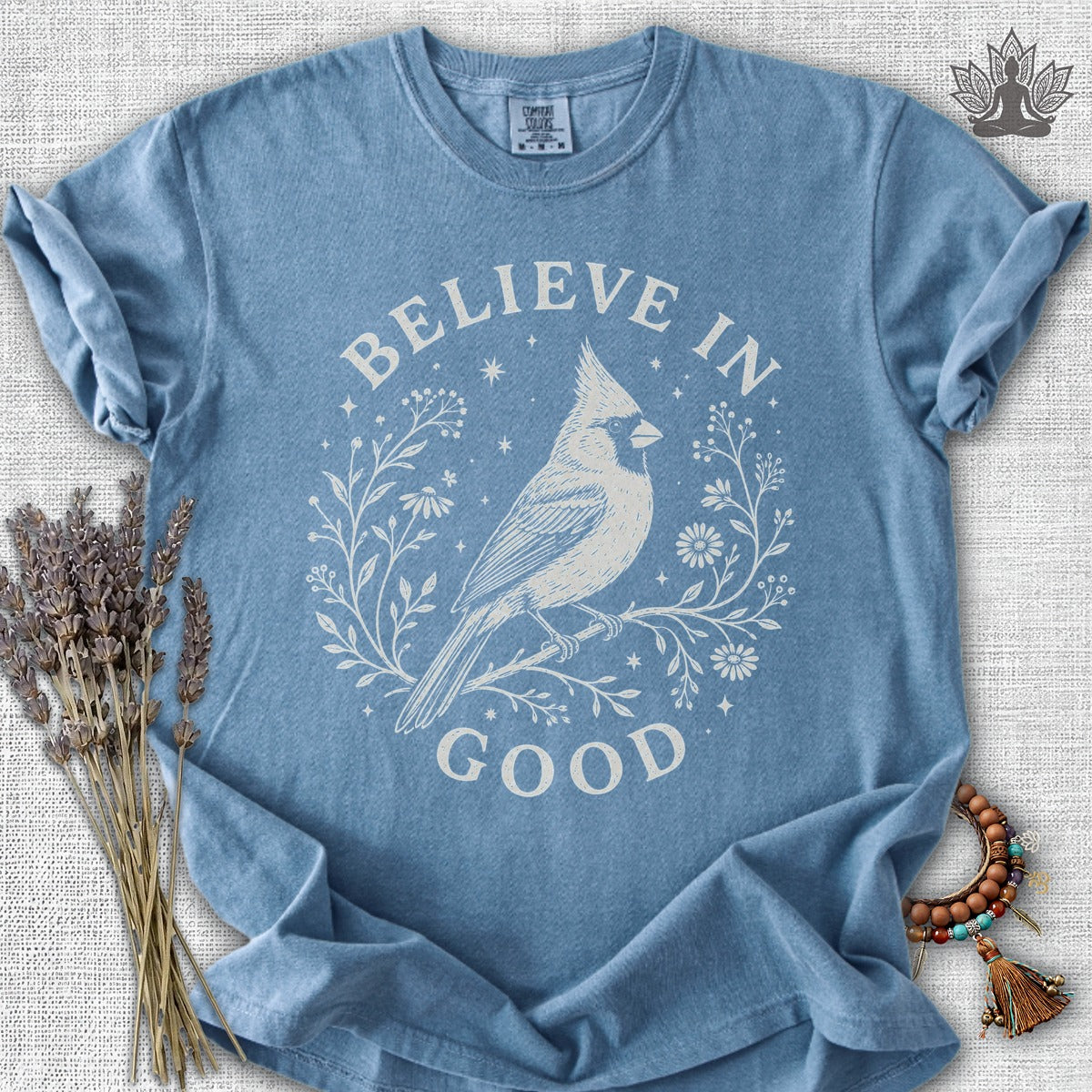 Believe In Good Cardinal Bird Comfort Colors® Tee