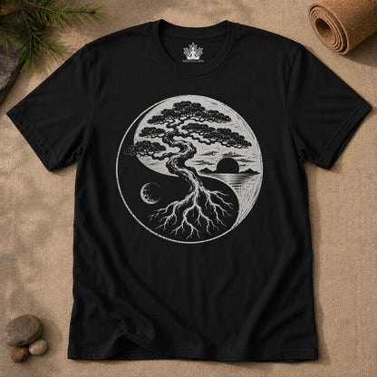 Bonsai Yin Yang Men Tee