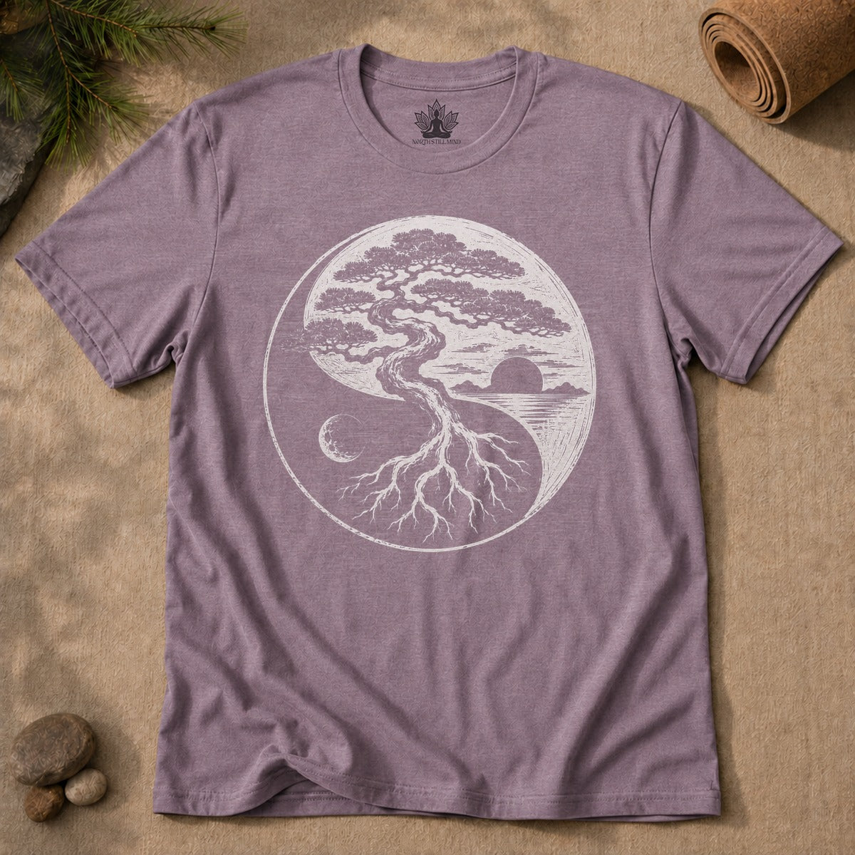 Bonsai Yin Yang Men Tee