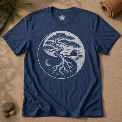 Bonsai Yin Yang Men Tee