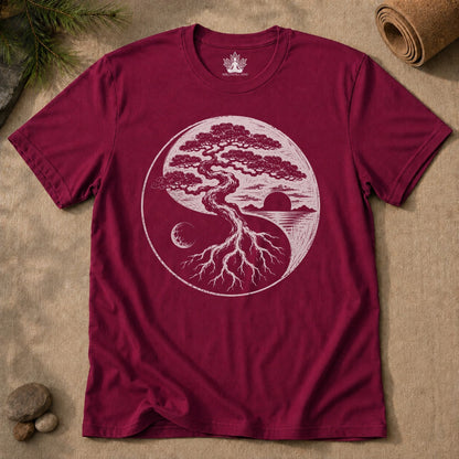 Bonsai Yin Yang Men Tee