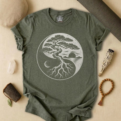Bonsai Yin Yang Tee