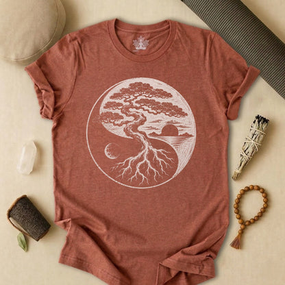 Bonsai Yin Yang Tee