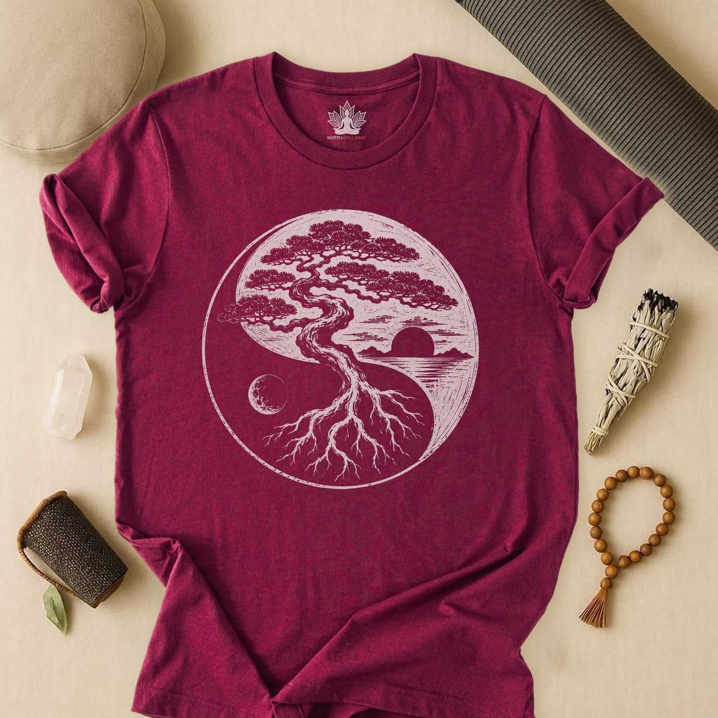 Bonsai Yin Yang Tee