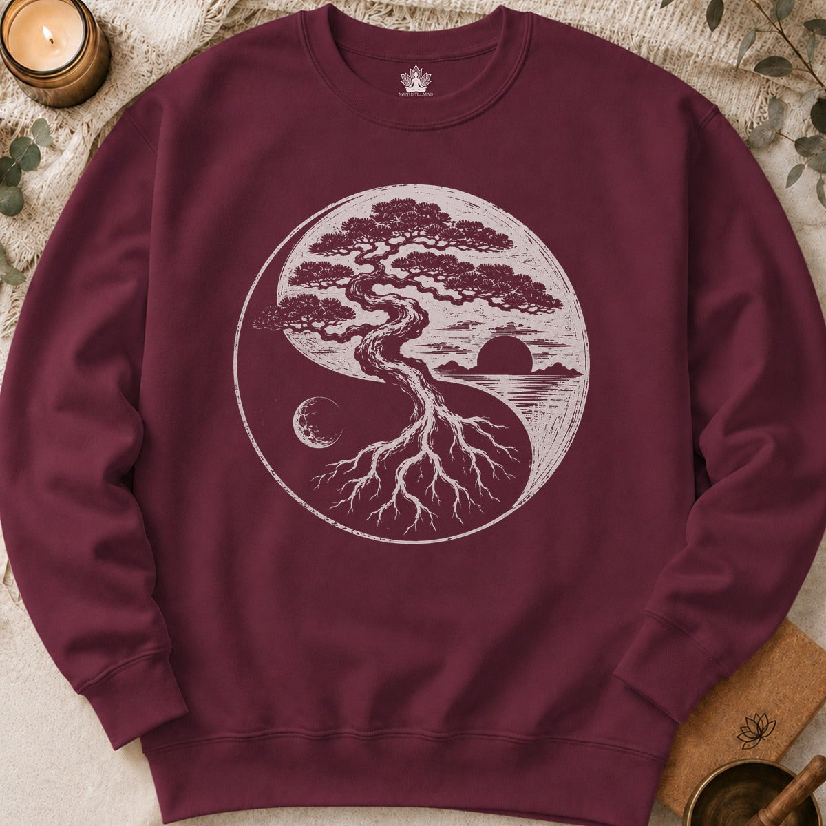 Bonsai Yin Yang Sweatshirt