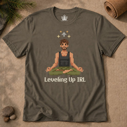 Leveling Up IRL Men Tee