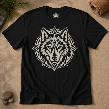 Guardian Wolf Mandala Men Tee