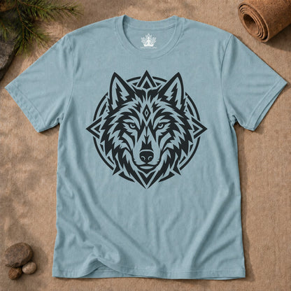Guardian Wolf Mandala Men Tee