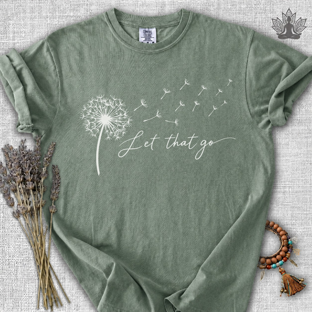 Let That Go Dandelion Comfort Colors® Tee