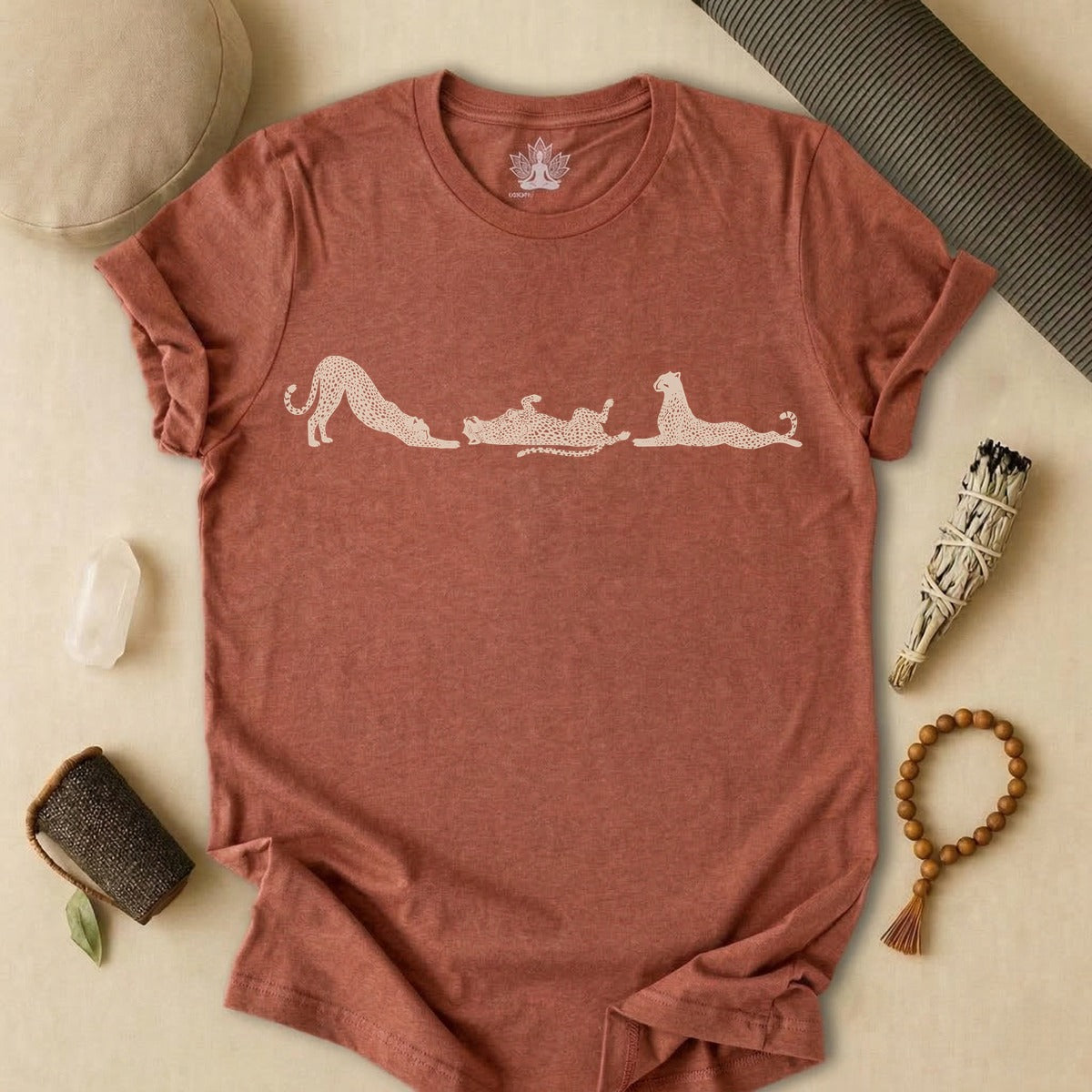 Cheetah Savanna Flow Tee