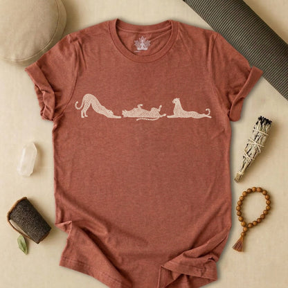 Cheetah Savanna Flow Tee