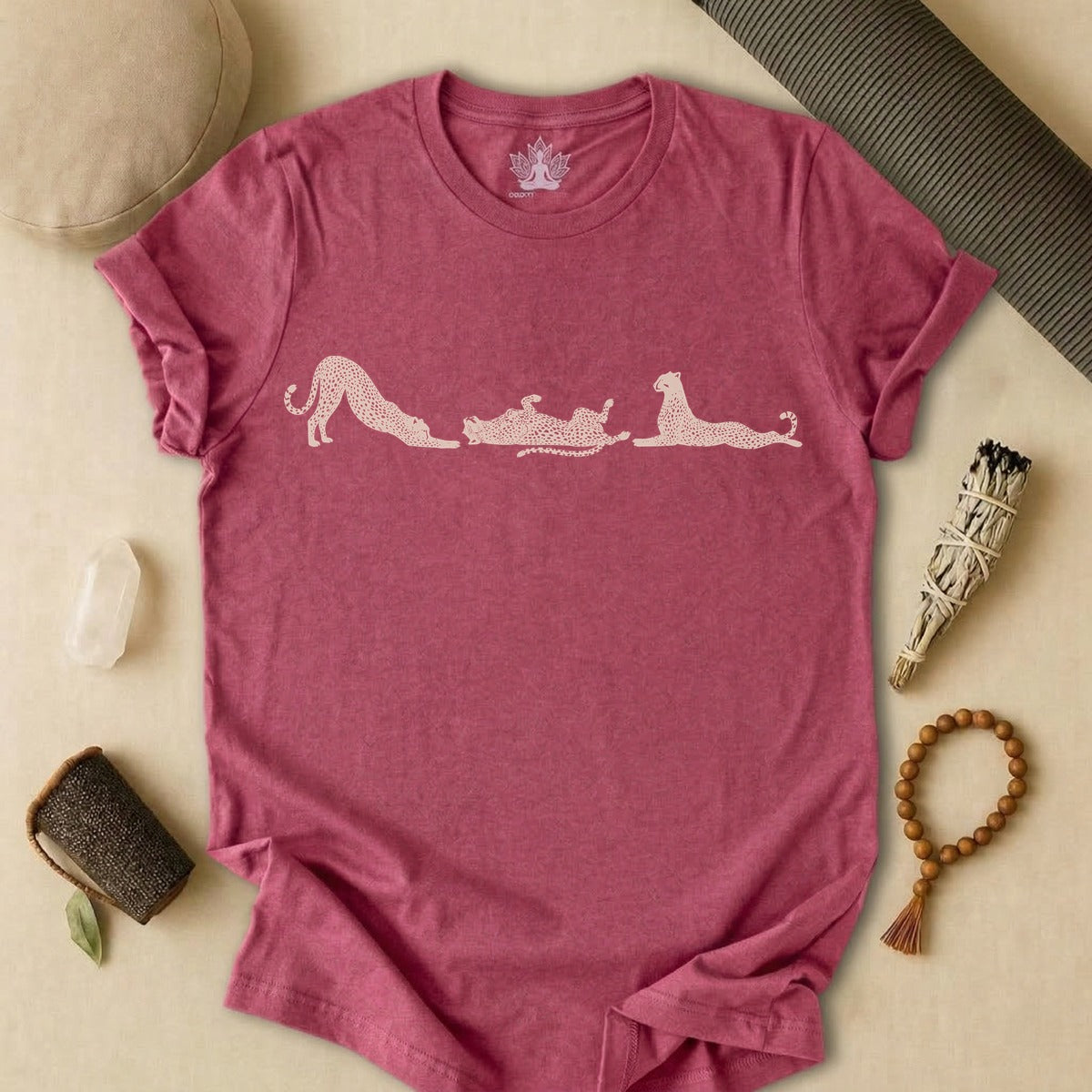 Cheetah Savanna Flow Tee