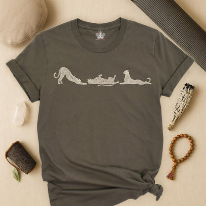 Cheetah Savanna Flow Tee