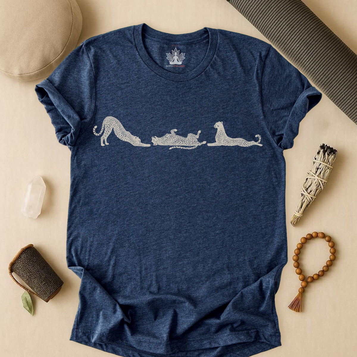 Cheetah Savanna Flow Tee