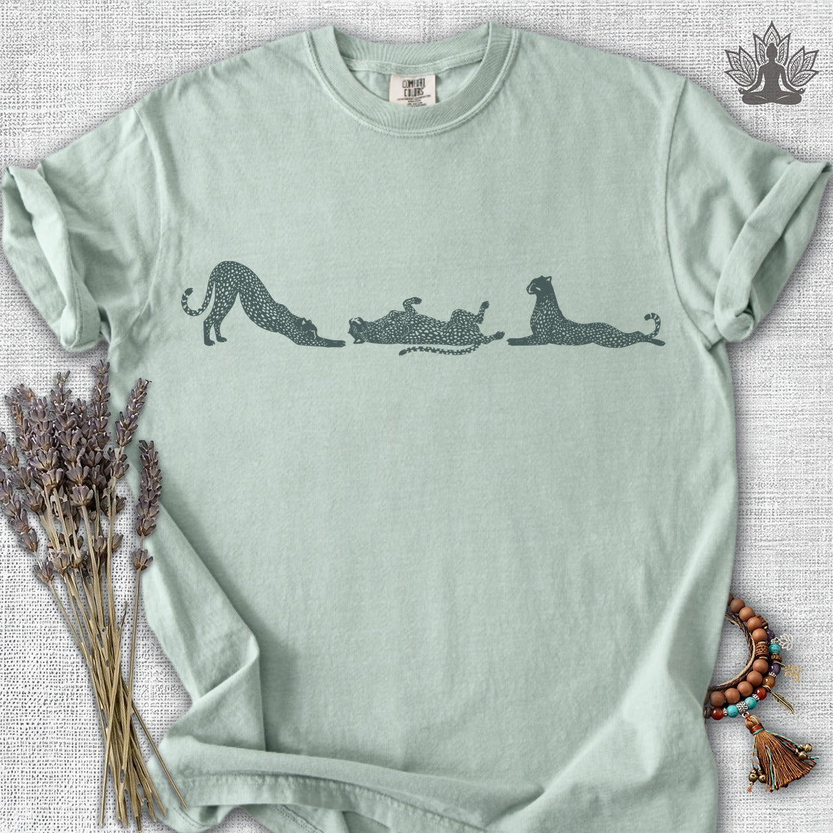Savanna Cheetah Flow Comfort Colors® Tee