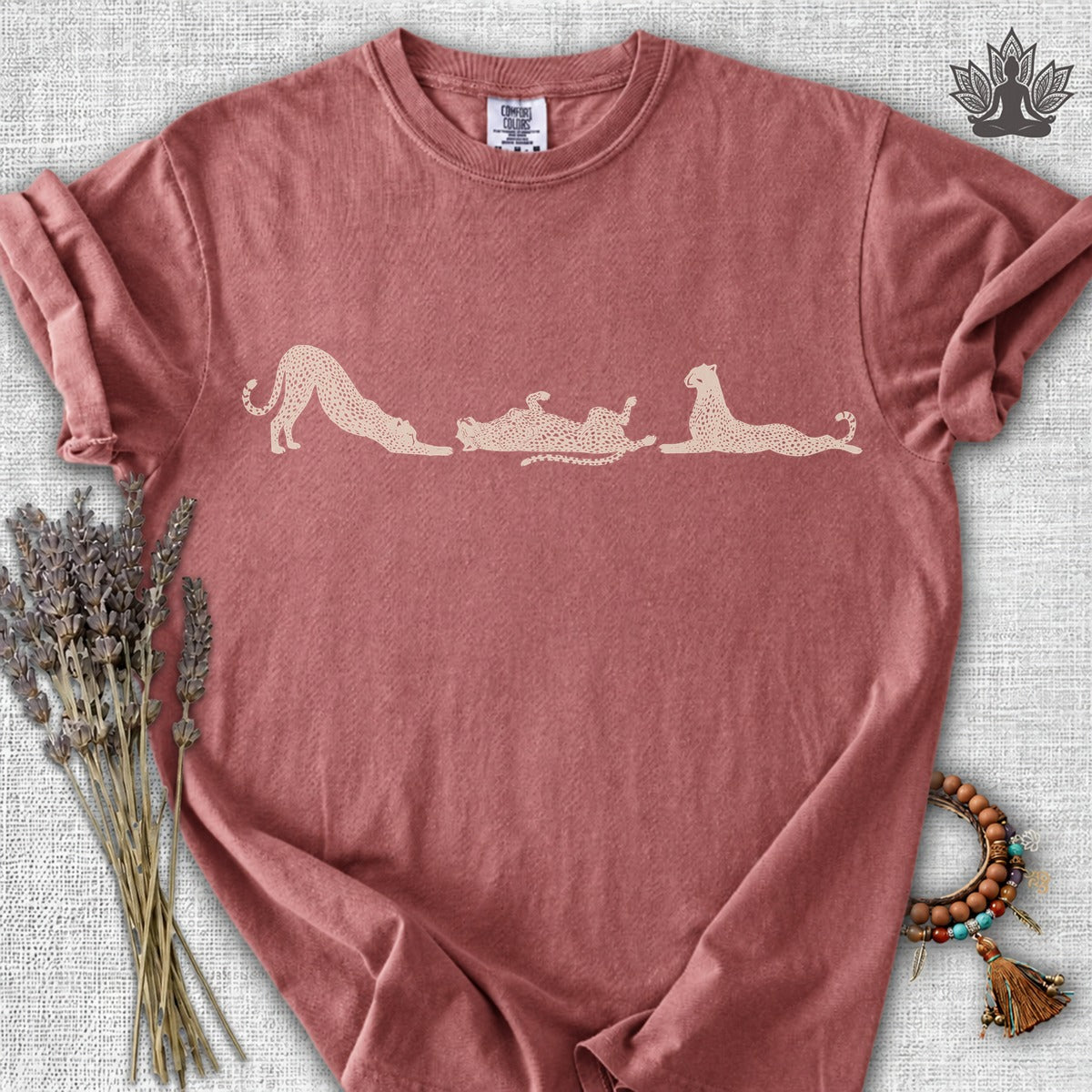 Savanna Cheetah Flow Comfort Colors® Tee