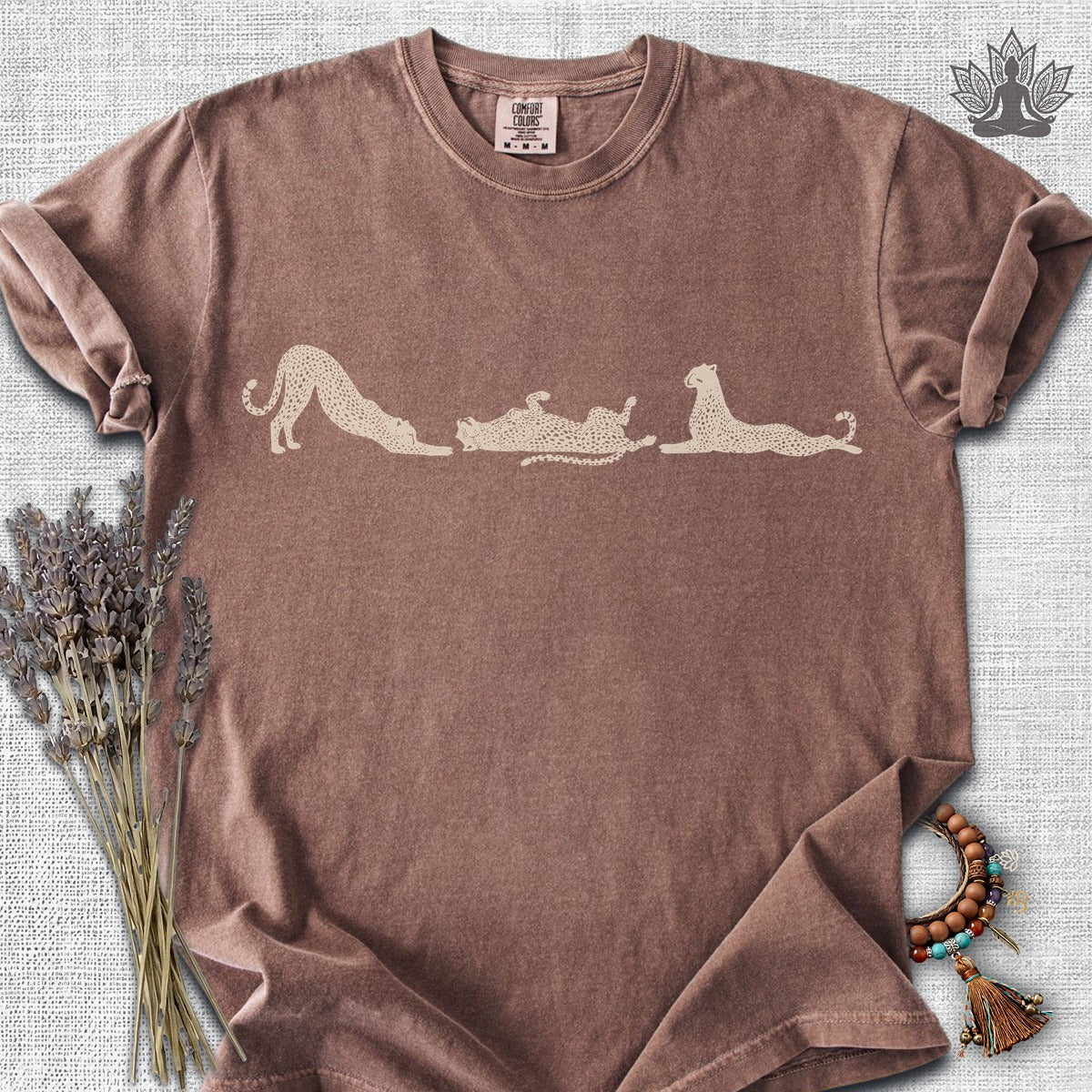 Savanna Cheetah Flow Comfort Colors® Tee