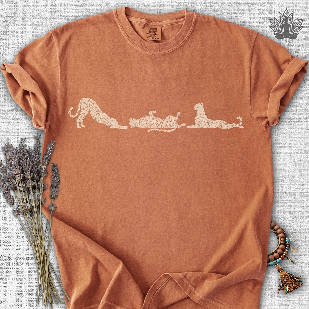 Savanna Cheetah Flow Comfort Colors® Tee