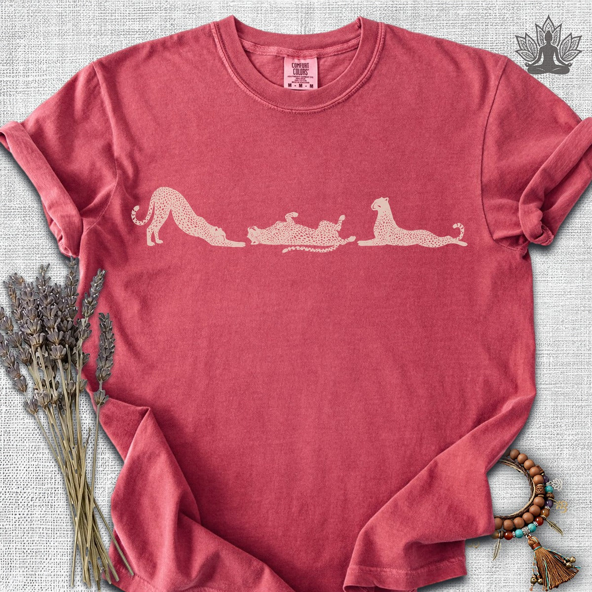 Savanna Cheetah Flow Comfort Colors® Tee