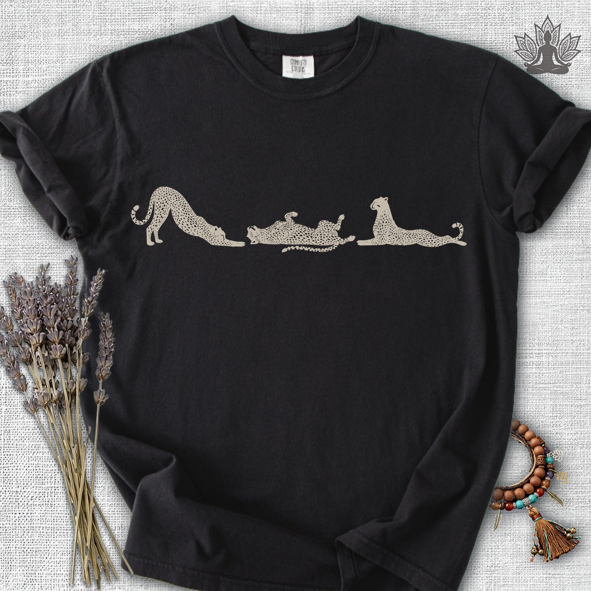 Savanna Cheetah Flow Comfort Colors® Tee