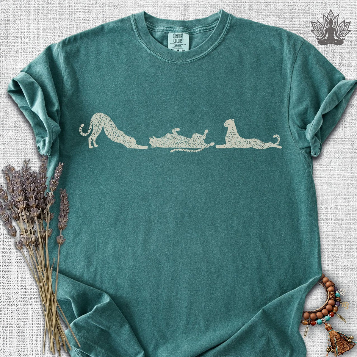 Savanna Cheetah Flow Comfort Colors® Tee