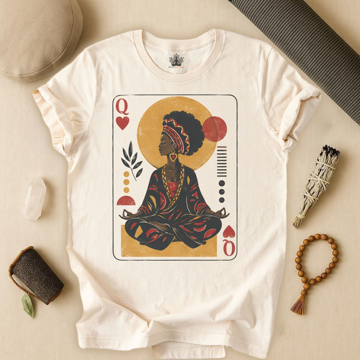 Queen of Hearts Meditation Tee