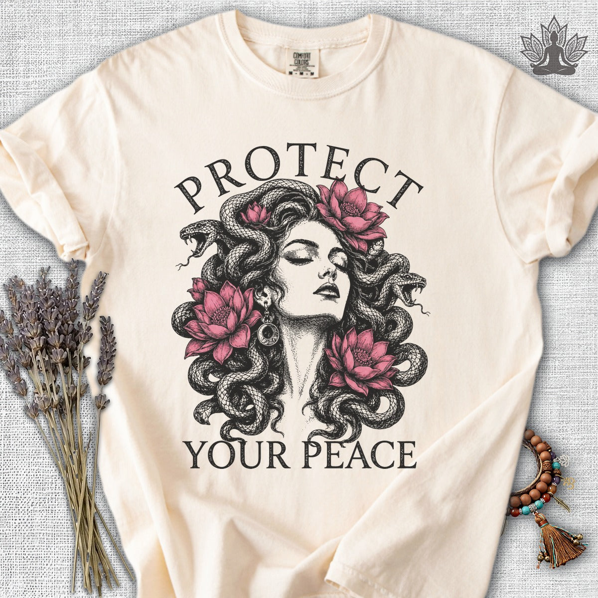 Protect Your Peace Medusa Comfort Colors® Tee