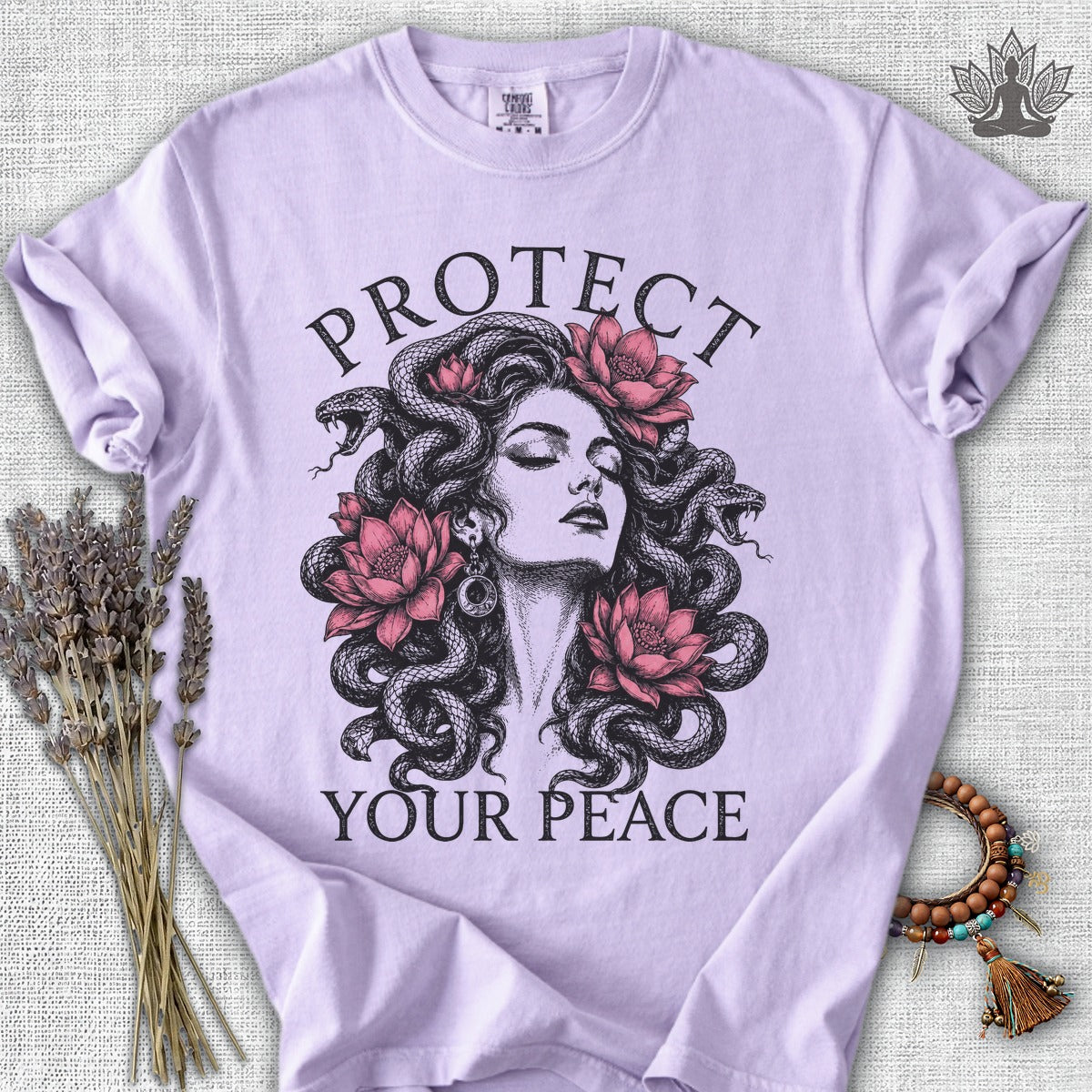Protect Your Peace Medusa Comfort Colors® Tee