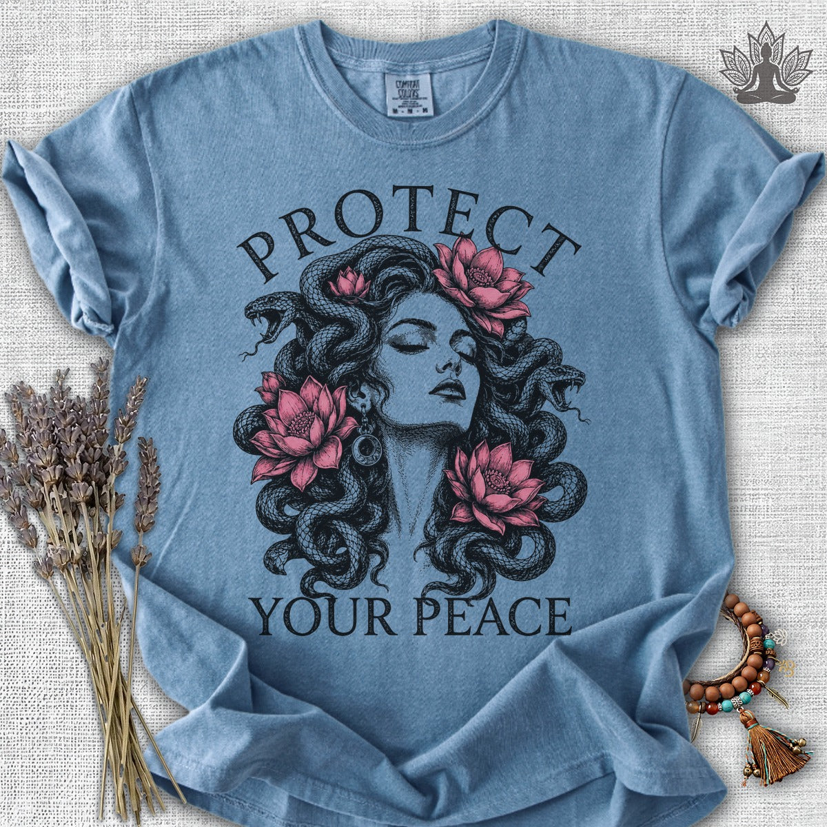 Protect Your Peace Medusa Comfort Colors® Tee