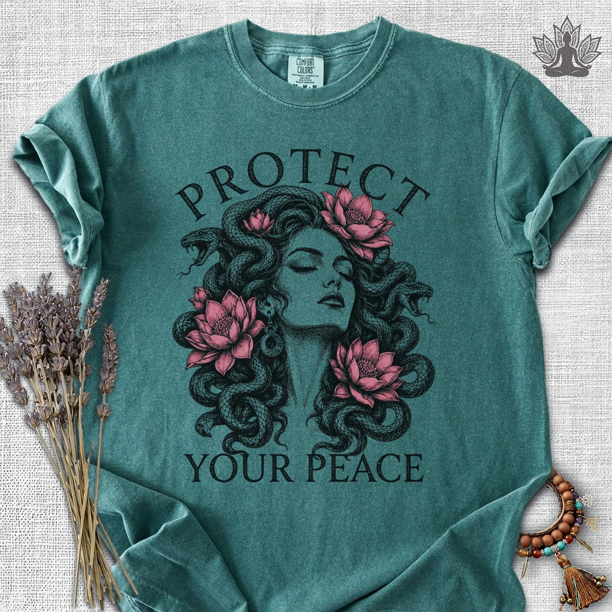 Protect Your Peace Medusa Comfort Colors® Tee