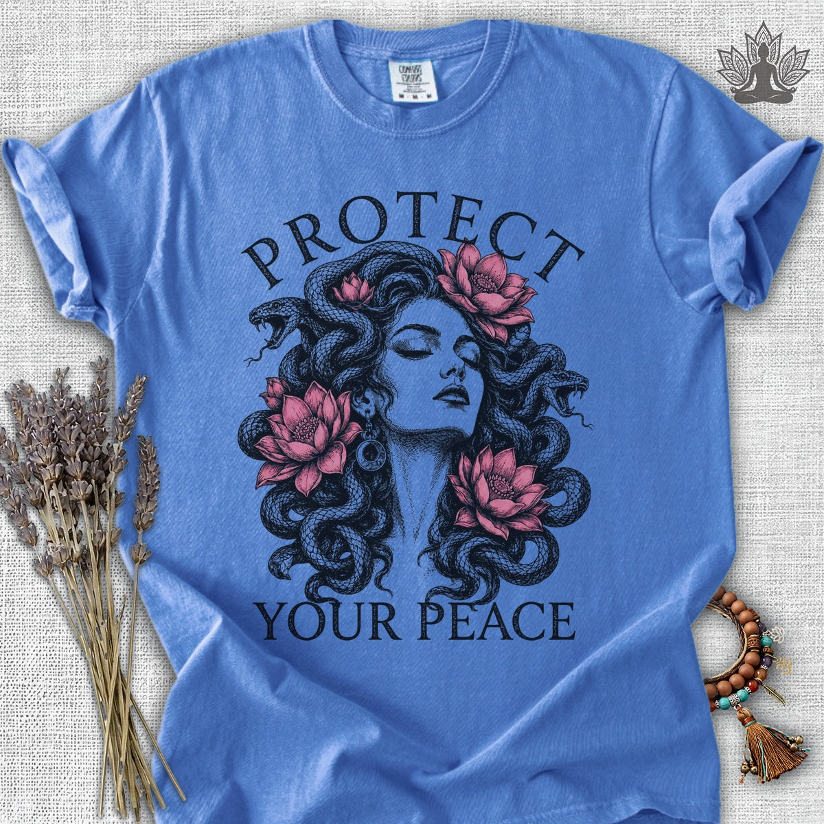 Protect Your Peace Medusa Comfort Colors® Tee
