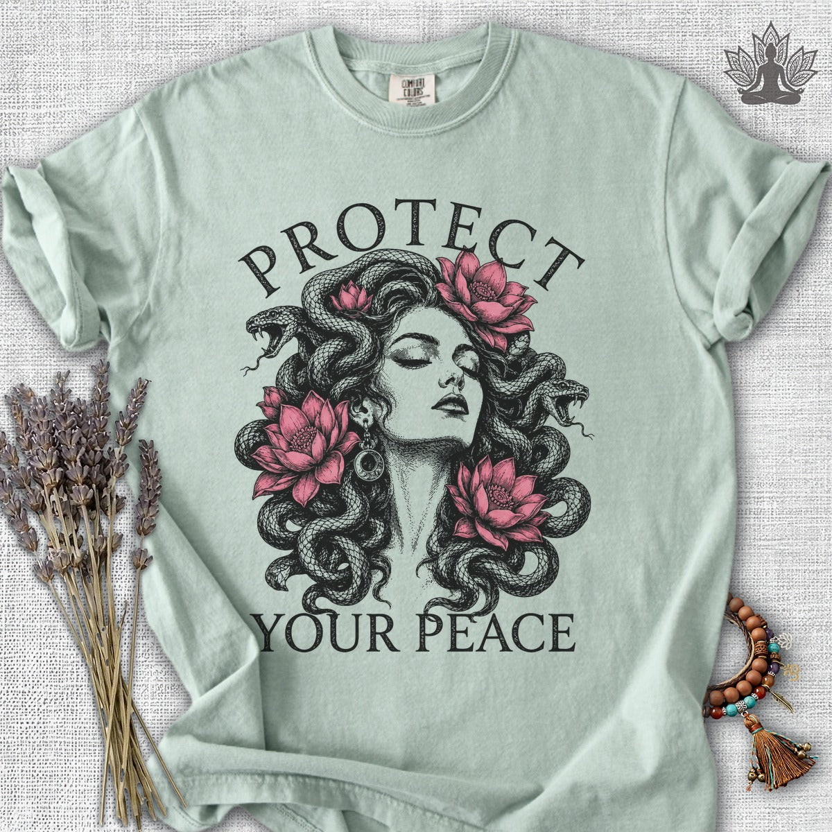 Protect Your Peace Medusa Comfort Colors® Tee
