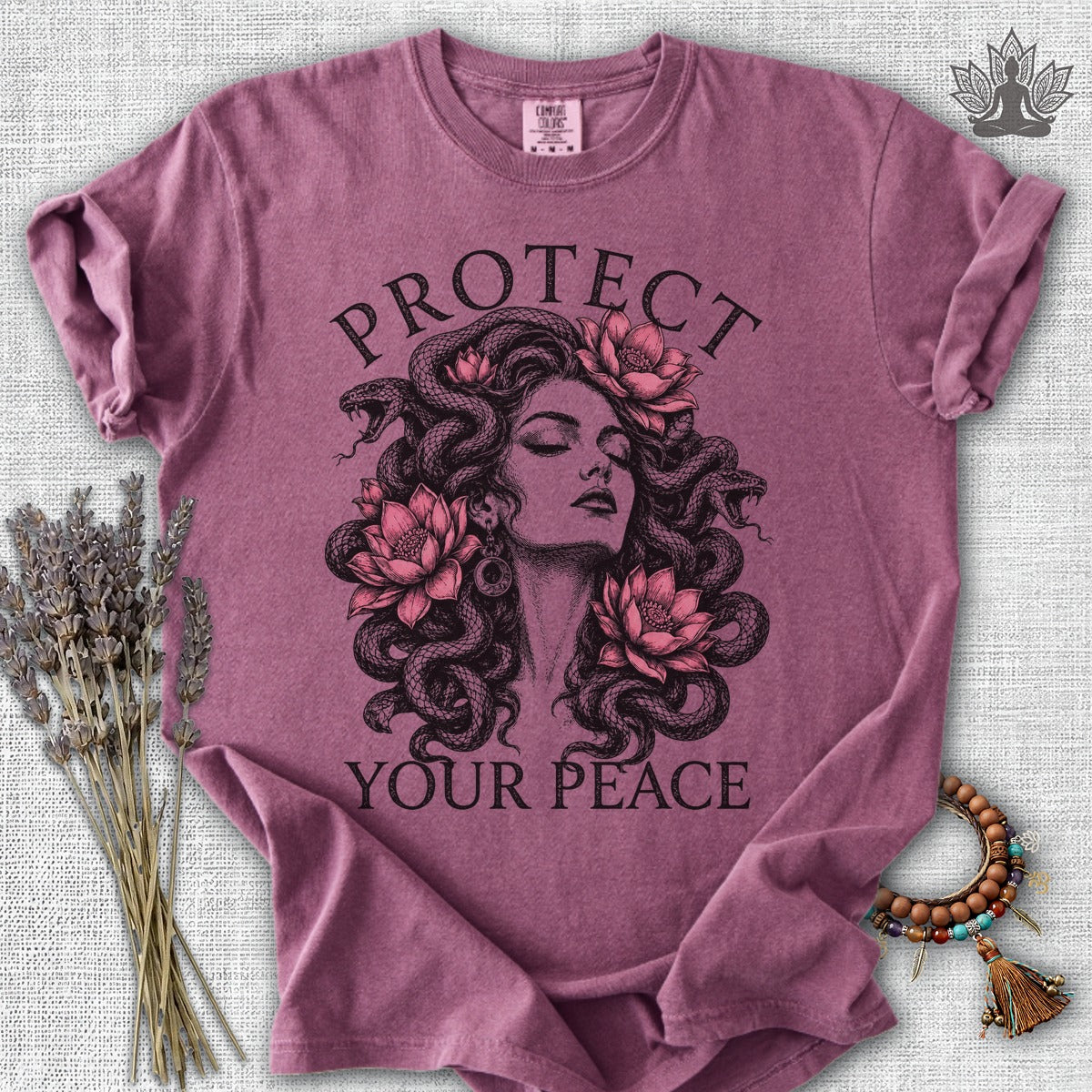 Protect Your Peace Medusa Comfort Colors® Tee